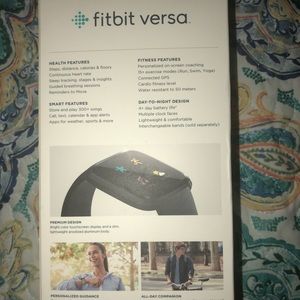 Fir bit versa brand new (open box)